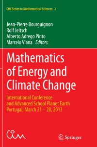 Book Cover for Mathematics of Energy and Climate Change by JeanPierre Bourguignon, Rolf Jeltsch, Alberto Adrego Pinto, Marcelo Viana