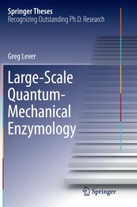 Book Cover for Large-Scale Quantum-Mechanical Enzymology by Greg Lever