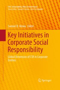 Book Cover for Key Initiatives in Corporate Social Responsibility by Samuel O Idowu