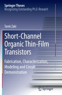 Book Cover for Short-Channel Organic Thin-Film Transistors by Tarek Zaki