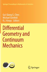 Book Cover for Differential Geometry and Continuum Mechanics by GuiQiang G Chen, Michael Grinfeld, R J Knops