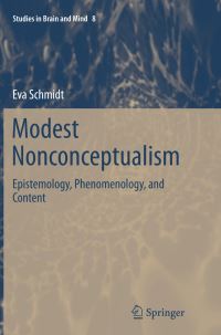 Book Cover for Modest Nonconceptualism by Eva Schmidt