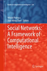 Book Cover for Social Networks by Witold Pedrycz, ShyiMing Chen