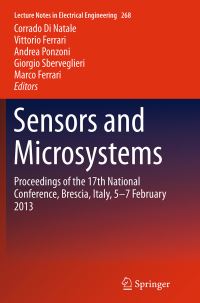 Book Cover for Sensors and Microsystems by Corrado Di Natale, Vittorio Ferrari, Andrea Ponzoni, Giorgio Sberveglieri, Marco Ferrari