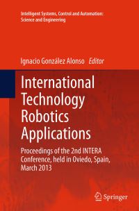 Book Cover for International Technology Robotics Applications by Ignacio González Alonso