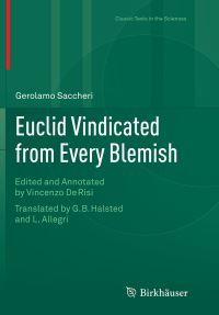 Book Cover for Euclid Vindicated from Every Blemish by Gerolamo Saccheri