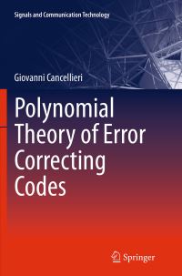 Book Cover for Polynomial Theory of Error Correcting Codes by Giovanni Cancellieri