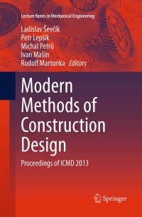 Book Cover for Modern Methods of Construction Design by International Conference of Machine Design Departments, Technická univerzita v Liberci