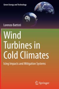 Book Cover for Wind Turbines in Cold Climates by Lorenzo Battisti