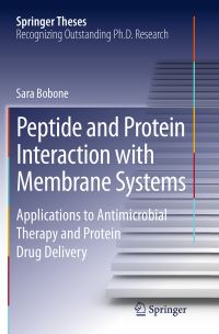 Book Cover for Peptide and Protein Interaction With Membrane Systems by Sara Bobone