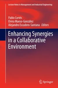 Book Cover for Enhancing Synergies in a Collaborative Environment by Pablo Cortés, Elvira MaesoGonzález, Alejandro EscuderoSantana