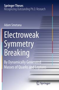 Book Cover for Electroweak Symmetry Breaking by MgrAdam Smetana