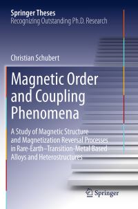 Book Cover for Magnetic Order and Coupling Phenomena by Christian Schubert