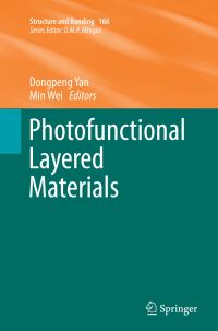 Book Cover for Photofunctional Layered Materials by Dongpeng Yan, Min Wei