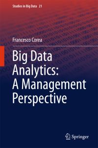 Book Cover for Big Data Analytics by Francesco Corea
