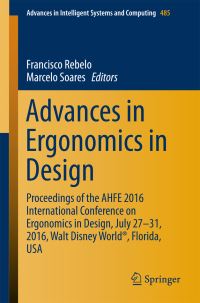Book Cover for Advances in Ergonomics in Design by AHFE International Conference on Design for Inclusion