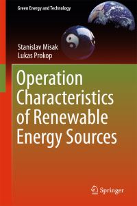 Book Cover for Operation Characteristics of Renewable Energy Sources by Stanislav Misak, Lukas Prokop, École nationale supérieure des beauxarts France