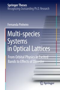 Book Cover for Multi-Species Systems in Optical Lattices by Fernanda Pinheiro