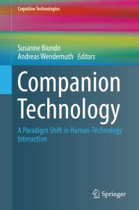 Book Cover for Companion Technology by Susanne Biundo, Andreas Wendemuth