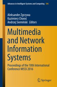 Book Cover for Multimedia and Network Information Systems by Aleksander Zgrzywa, Kazimierz Choros, Andrzej Sieminski