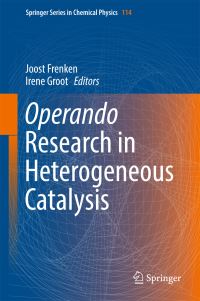 Book Cover for Operando Research in Heterogeneous Catalysis by Joost W M Frenken, Irene Groot
