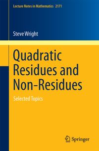 Book Cover for Quadratic Residues and Non-Residues by Steve Wright