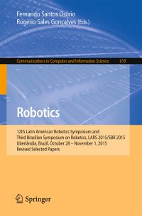 Book Cover for Robotics by LARS Symposium, SBR Symposium