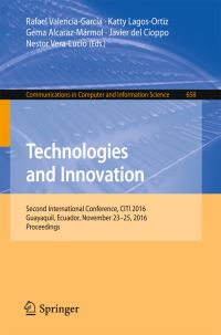 Book Cover for Technologies and Innovation by CITI Conference