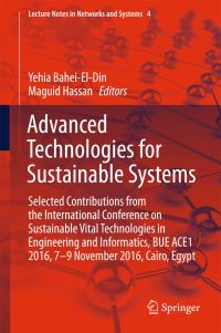 Book Cover for Advanced Technologies for Sustainable Systems by Yehia BaheiElDin, Maguid Hassan