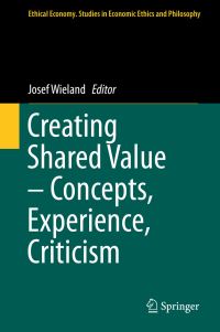 Book Cover for Creating Shared Value by Josef Wieland
