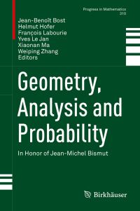 Book Cover for Geometry, Analysis and Probability by JeanMichel Bismut