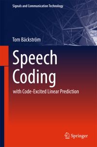 Book Cover for Speech Coding by Tom Bäckström