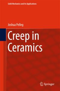 Book Cover for Creep in Ceramics by Joshua Pelleg