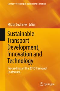 Book Cover for Sustainable Transport Development, Innovation and Technology by Michal Suchanek