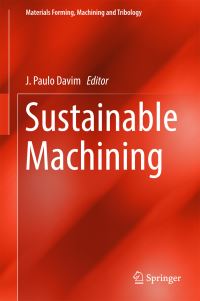 Book Cover for Sustainable Machining by J Paulo Davim
