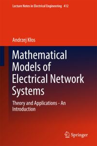 Book Cover for Mathematical Models of Electrical Network Systems by A Klos