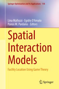 Book Cover for Spatial Interaction Models by Lina Mallozzi, Egidio DAmato, P M Pardalos