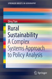 Book Cover for Rural Sustainability by Qing Tian