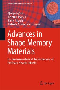 Book Cover for Advances in Shape Memory Materials by Hisaaki Tobushi