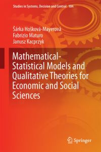 Book Cover for Mathematical-Statistical Models and Qualitative Theories for Economic and Social Sciences by Sárka HoskováMayerová, Fabrizio Maturo, Janusz Kacprzyk