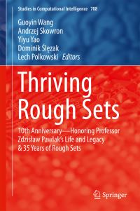 Book Cover for Thriving Rough Sets by Zdzislaw Pawlak
