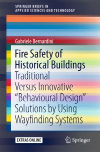 Book Cover for Fire Safety of Historical Buildings by Gabriele Bernardini