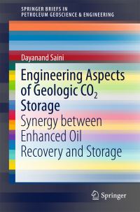 Book Cover for Engineering Aspects of Geologic CO2 Storage by Dayanand Saini