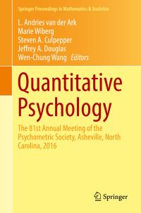 Book Cover for Quantitative Psychology Research by Annual Meeting of the Psychometric Society