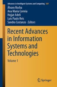 Book Cover for Recent Advances in Information Systems and Technologies. Volume 1 by World Conference on Information Systems and Technologies