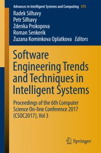 Book Cover for Software Engineering Trends and Techniques in Intelligent Systems. Vol. 3 by Computer Science Online Conference