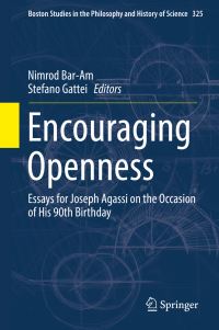 Book Cover for Encouraging Openness by Joseph Agassi
