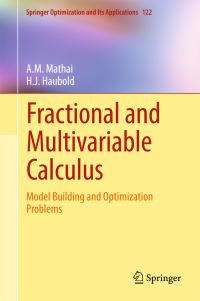 Book Cover for Fractional and Multivariable Calculus by AM Mathai, HJ Haubold