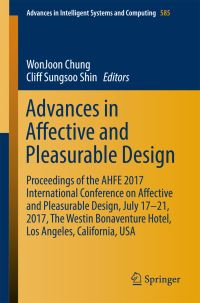 Book Cover for Advances in Affective and Pleasurable Design by AHFE International Conference on Affective and Pleasurable Design