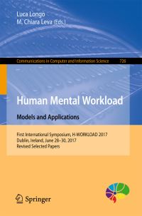Book Cover for Human Mental Workload by HWorkload Conference
